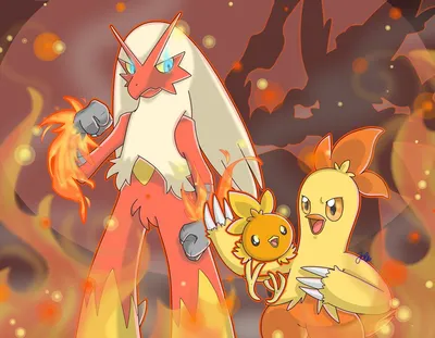 SpeedArt] Pokemon: Torchic, Combusken, Blaziken от JaidenAnimations.deviantart.com на @deviantART | Покемоны, Команды покемонов, Искусство покемонов картинки