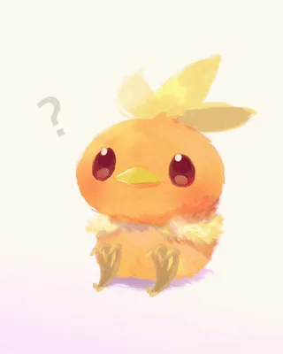 torchic (покемон), нарисованный hanenbo | Данбуру картинки