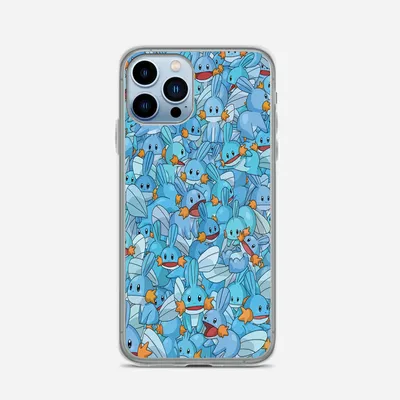 Kawaii Mudkip Pokemon Wallpapers Чехол для iPhone 13 Pro Max картинки