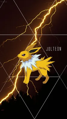 Обои Джолтеон | Pokemon eeveelutions, Милые обои покемонов, Покемон иви картинки