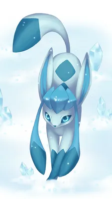 Скачать бесплатно обои ID: 392517 / Anime Pokémon Phone Wallpaper, Glaceon (Pokémon), 1080x1920 скачать бесплатно картинки