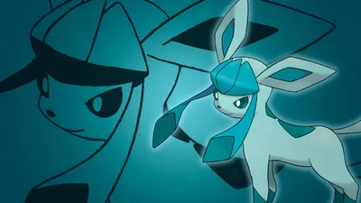 Скачать обои Glaceon Pokemon Art картинки