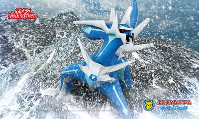 PokeGuardian в Твиттере: \"Обои Dialga \u0026amp; Palkia из японского клуба Pokémon Daisuki. Иллюстрации были использованы в обложке набора Diamond \u0026amp; Pearl - Great Encounters. картинки