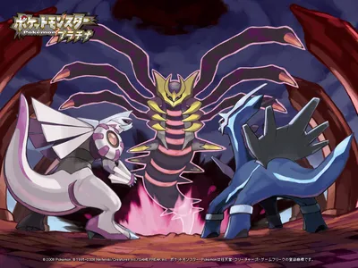 pokemon-platinum-wallpaper-dialga-palkia-giratina-бой картинки