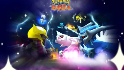 Скачать обои Pokémon Rumble Dialga картинки