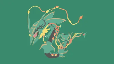 Минималистичные обои: Mega Rayquaza (#384.1) от MardGeerT | Rayquaza wallpaper, Обои HD pokemon, Mega rayquaza картинки