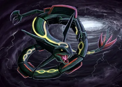 Pokemon Wallpaper Shiny Rayquaza – Просмотр галереи картинки