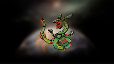 Full HD обои Rayquaza (Покемон) картинки