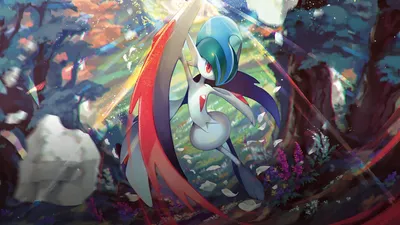 Mega Gallade (Pokemon) HD обои и фон картинки