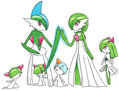 Семья покемонов (Gardevoir/Gallade/Kirlia/Ralts) от Hahc3Shadow... | Покемон, Персонажи обоев, Спящая красавица малефисента картинки