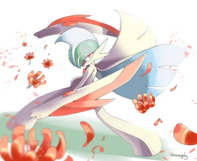 Snow on Twitter: \"Недавний фан-арт Mega Gallade. Тем не менее, я им доволен!😊 #Pokemon #pokemonart https://t.co/2C3oIsPltJ\" / Twitter картинки