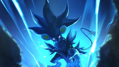 Скачать обои 1080x1920 Luxray, Pokemon, Artwork на iPhone 8, iPhone 7 Plus, iPhone 6+, Sony Xperia Z, HTC One картинки