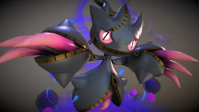 Mega Banette - 3D модель от Sasami_Salmon (@shiryuza) [f032cbf] картинки