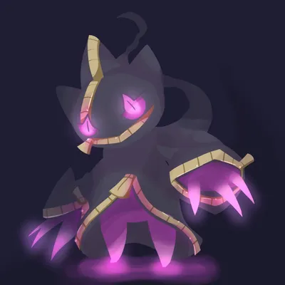 Mega Banette от BlazingCobalt.deviantart.com на @DeviantArt | Покемон, покемон Банетт, покемон призрачного типа картинки