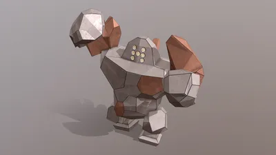 Regirock - Скачать бесплатную 3D модель от Matez (@Matez13) [c103f8d] картинки