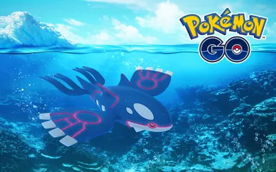 Скачать обои Kyogre, 4k, 2018 games, Pokemon Go для монитора с разрешением 3840x2400. Высококачественные обои HD картинки картинки