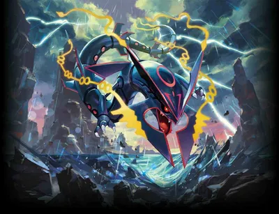 Pokemon Mega Rayquaza Wallpapers - Лучшие бесплатные обои Pokemon Mega Rayquaza картинки