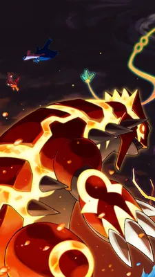 Первобытный Гроудон | Крутые обои покемонов, Pokemon rayquaza, Articuno pokemon картинки