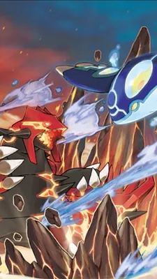 Скачать обои ID: 482081 / Video Game Pokémon: Omega Ruby and Alpha Sapphire Phone Wallpaper, Groudon (Pokémon), Kyogre (Pokémon), 720x1280 скачать бесплатно картинки