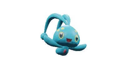 STL-Datei Pokémon - (490) Manaphy・3D-Druck-Idee zum Herunterladen・Культы картинки