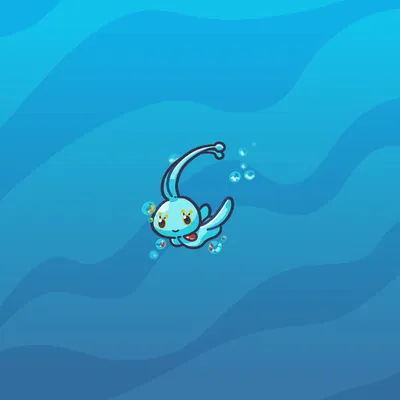 Чура on Twitter: \"67/365 #pokemon Manaphy https://t.co/u6rQJZ6Ub4\" / Twitter картинки