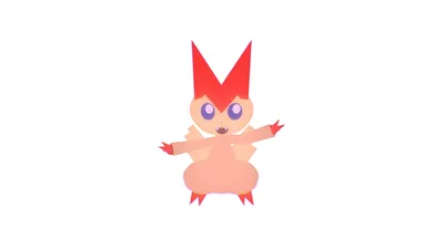 Victini - Скачать бесплатную 3D-модель от Senjiyo (@Senjiyo) [f97898c] картинки