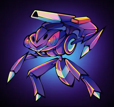 Genesect от Giganide на Newgrounds картинки