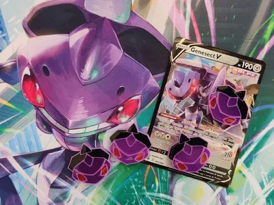 Genesect Fähigkeitsmarker Pokémon TCG - Etsy.de картинки