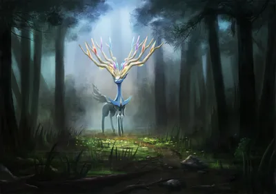 Xerneas (Pokémon) HD обои и Hintergründe картинки