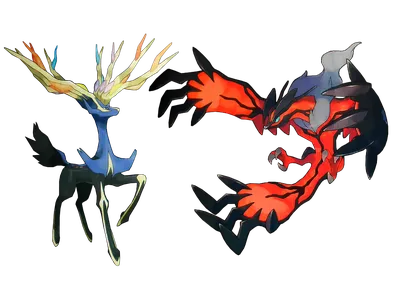 Xerneas and Yveltal - Легендарный покемон Обои (33457582) - Fanpop картинки