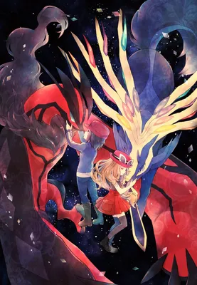 Искусство покемонов! on Twitter: \"Xerneas and Yveltal. (Artist: 南瓜とるて (2013): https://t.co/RgbHBCoiDy) #Pokemon #PokemonArt https://t.co/GE7B2CcZDO\" / Twitter картинки