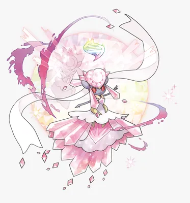 pokemon #anime #diancie - 蒂 安 希 Mega, HD Png Download , Transparent Png Image - PNGitem картинки