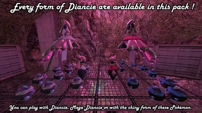 Мастерская Steam::Pokemon: Diancie + Mega Diancie Playermodel картинки