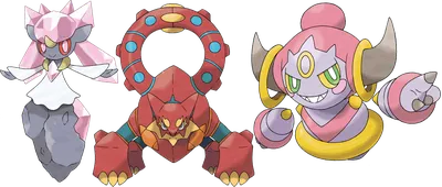 Neue Informationen zu Diancie, Volcanion und Hoopa картинки