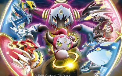 Hoopa Pokemon Wallpapers - Топ бесплатных фонов Hoopa Pokemon картинки