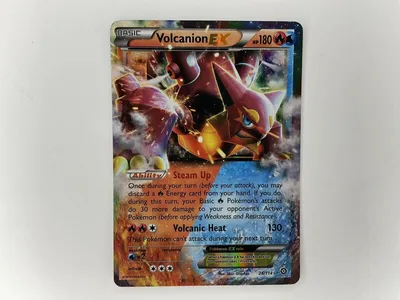 Pokemon TCG Volcanion EX 26/114 Ultra Rare Holo Foil Steam Siege NM — Суперпредложения Deluxe картинки