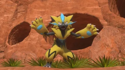 New Pokémon Snap - местоположение Zeraora: как сделать четырехзвездочную фотографию Zeraora и завершить иллюзию бесплодных земель объяснил | Еврогеймер.нет картинки