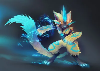 Комиссия для LuriosTragedy: Zeraora OC от eldrige -- Fur Affinity [dot] net картинки