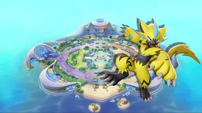 Сборка, предметы и движения Pokémon Unite Zeraora | Карманная тактика картинки