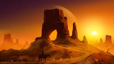 Desert Gate 4k, HD Artist, 4k обои, изображения, фоны, фото и картинки картинки