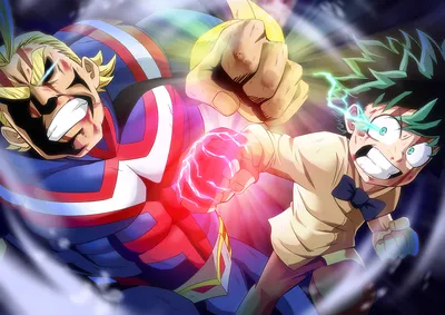 All Might Toshinori Yagi Nana Shimura 4K обои #5.412 картинки