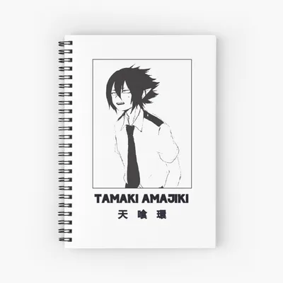 TAMAKI AMAJIKI - Блокнот My Hero Academia - Белая версия на спирали для продажи от CatenguDesign | Redbubble картинки