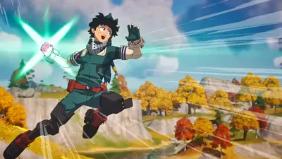 Игроки Fortnite уже одержимы кроссовером My Hero Academia OP Deku Smash | ИгрыРадар+ картинки