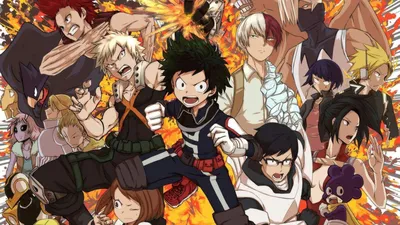 Мина и Киришима - Boku no Hero Academia Обои (43894414) - Fanpop картинки