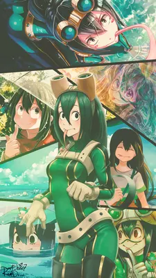 tsuyu asui | Hero wallpaper, My hero academia tsuyu, Аниме обои картинки