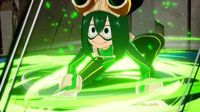 Скачать обои My Hero Academia Froppy Power картинки