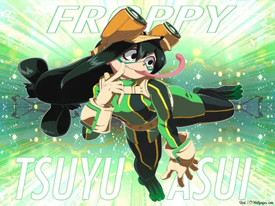 My Hero Academia - Tsuyu Asui (Froppy) 2K Wallpaper eroflueden картинки