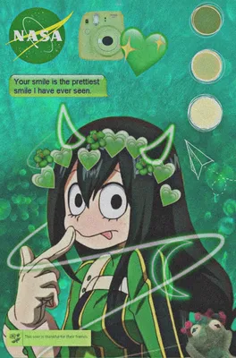 bnha froppy tsuyuasui tsuyu asui image by @_moonchxld_ | My hero academia tsuyu, Герои, Аниме обои iphone картинки