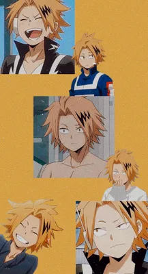 Aesthetic wallpaper of Denki ⚡️ | Симпатичные аниме обои, Герой обои, Аниме обои картинки