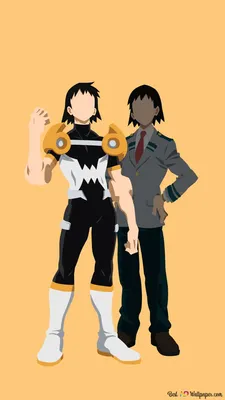 My Hero Academia - Hanta Sero (Минималистский) 2K обои скачать картинки